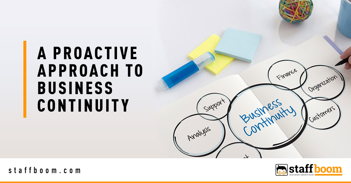 Business Continuity - Banner Image for A Proactive Approach to Business Continuity Blog