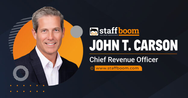 Staff Boom Appoints John T. Carson as Chief Revenue Officer